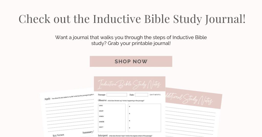 Inductive Bible Study Guide How to Do Inductive Bible Study: A Step-by-Step Guide - Faithfully Planted